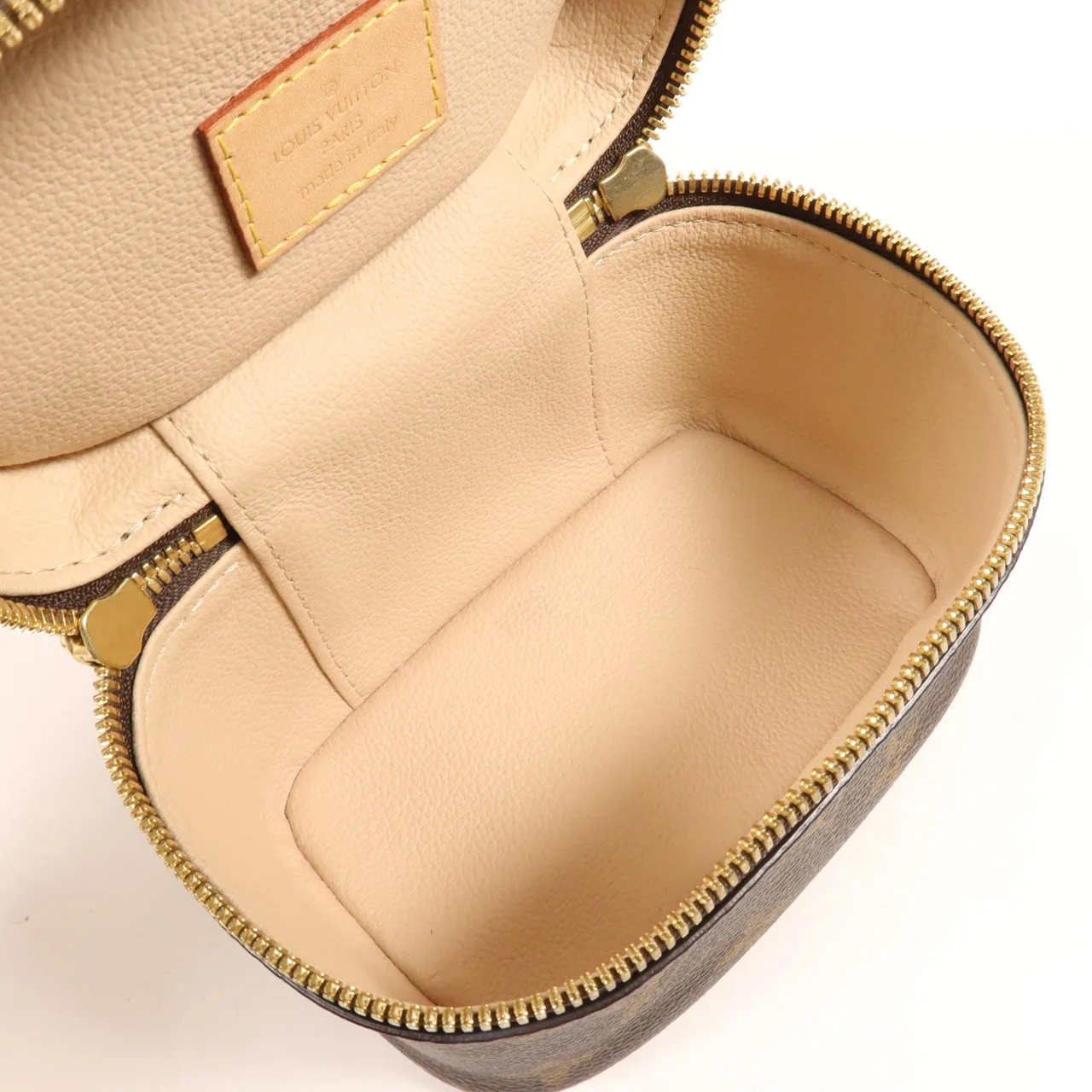 LOUIS VUITTON Nice M44936 化妝箱包 塗層帆布 棕色 / Brown 塗層帆布 中古品A - 縮圖 5