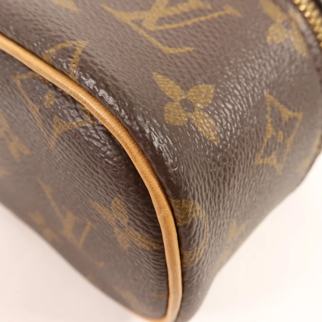 LOUIS VUITTON Nice M44936 化妝箱包 塗層帆布 棕色 / Brown 塗層帆布 中古品A - 縮圖 8