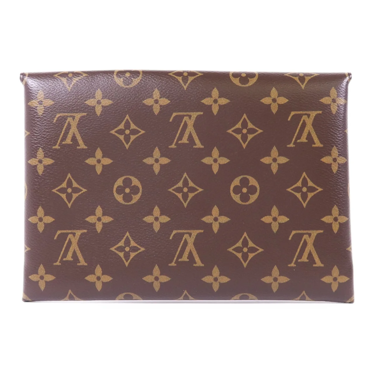 LOUIS VUITTON Kirigami M62034 Clutch Coated Canvas 棕色 Coated Canvas Rank A - Thumbnail 2