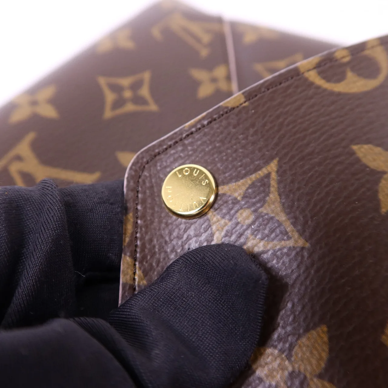 LOUIS VUITTON Kirigami M62034 Clutch Coated Canvas 棕色 Coated Canvas Rank A - Thumbnail 7
