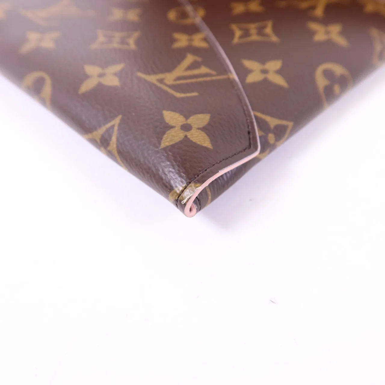 LOUIS VUITTON Kirigami M62034 Clutch Coated Canvas 棕色 Coated Canvas Rank A - Thumbnail 9