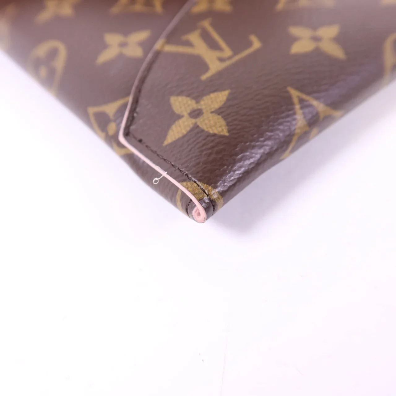 LOUIS VUITTON Kirigami M62034 Clutch Coated Canvas 棕色 Coated Canvas Rank A - Thumbnail 10