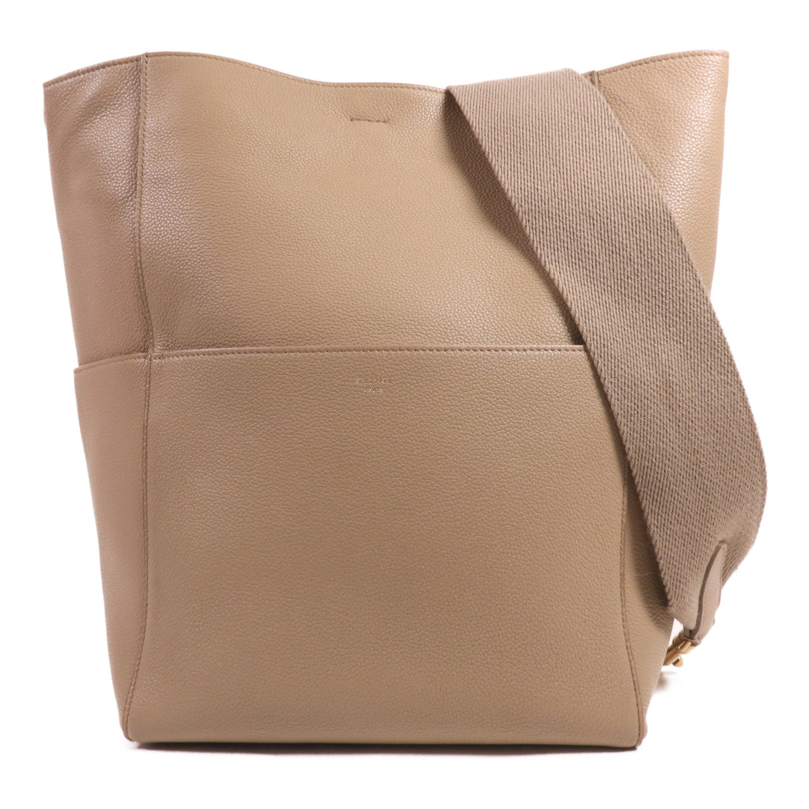 LOUIS VUITTON Bucket Shoulder Bag Calfskin