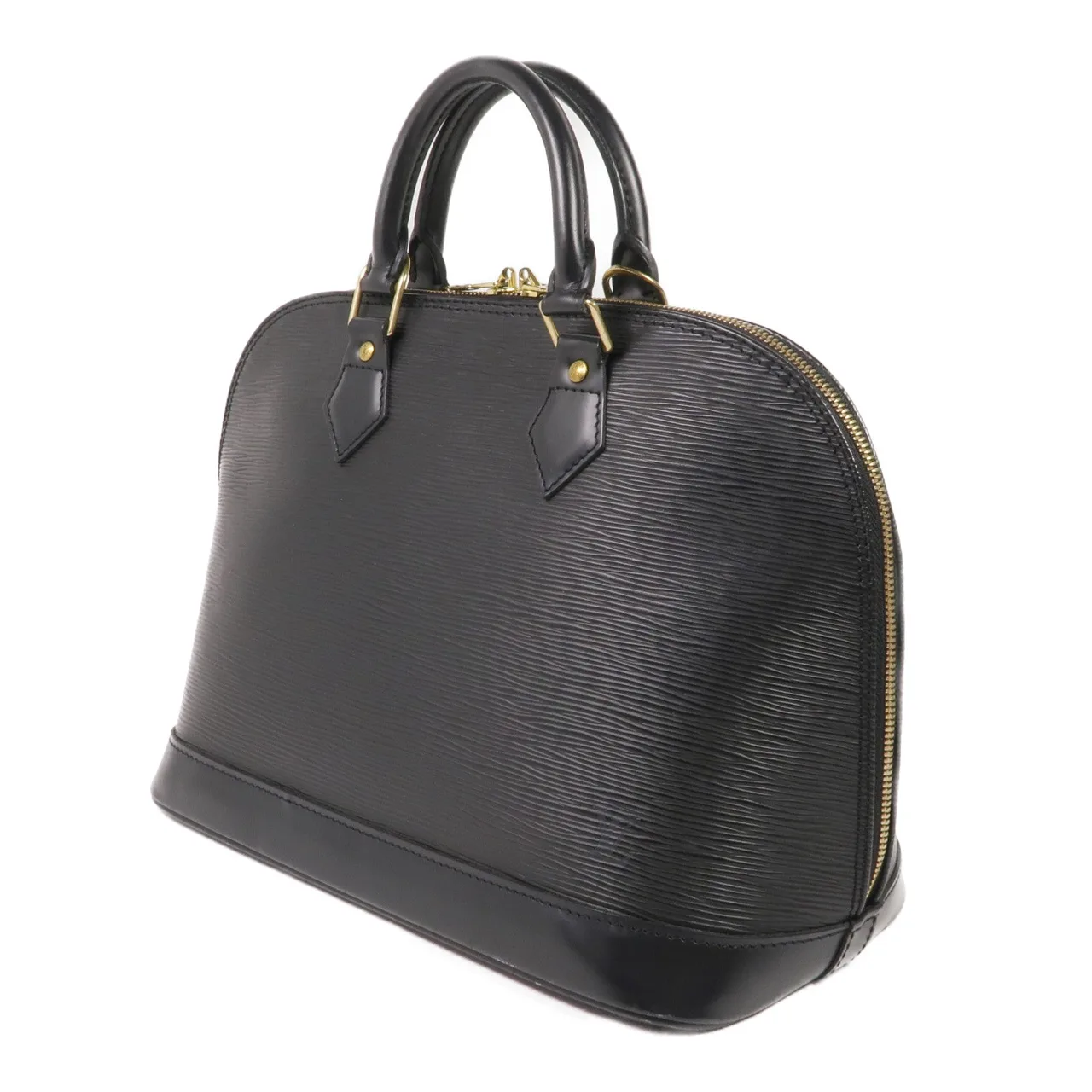LOUIS VUITTON Alma M40302 Handbag Calfskin 黑色 / Black Calfskin Rank B - Thumbnail 3