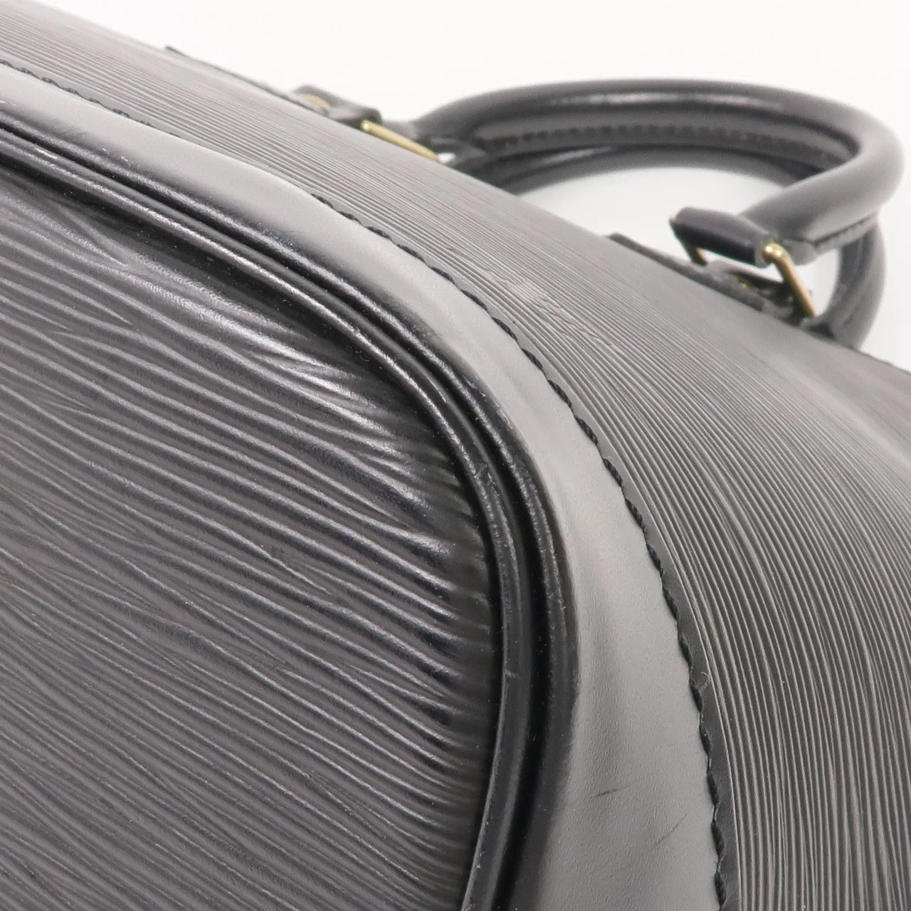 LOUIS VUITTON Alma M40302 Handbag Calfskin 黑色 / Black Calfskin Rank B - Thumbnail 6