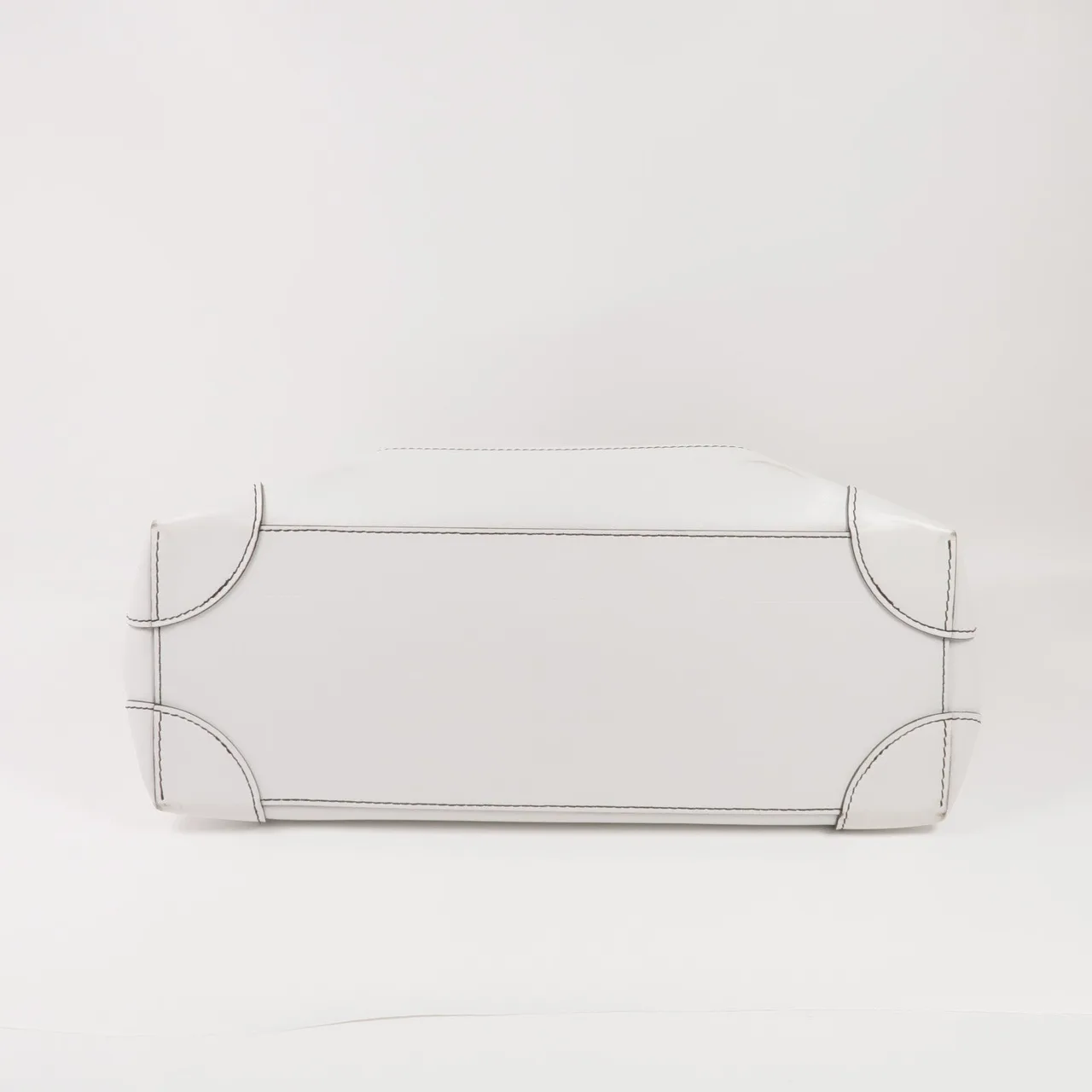 LOUIS VUITTON Steamer M55560 Handbag Calfskin 白色 Calfskin Rank B - Thumbnail 4