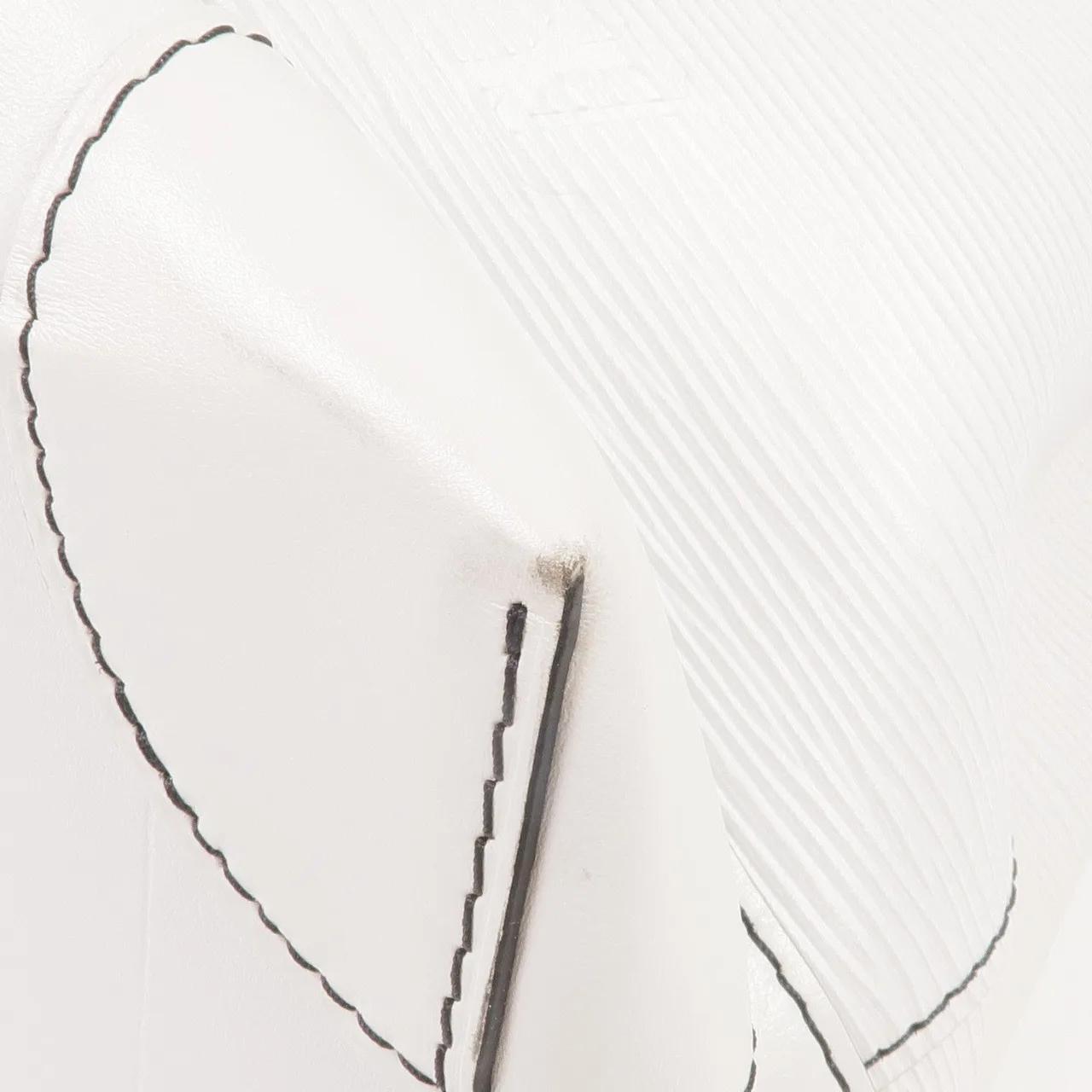 LOUIS VUITTON Steamer M55560 Handbag Calfskin 白色 Calfskin Rank B - Thumbnail 6