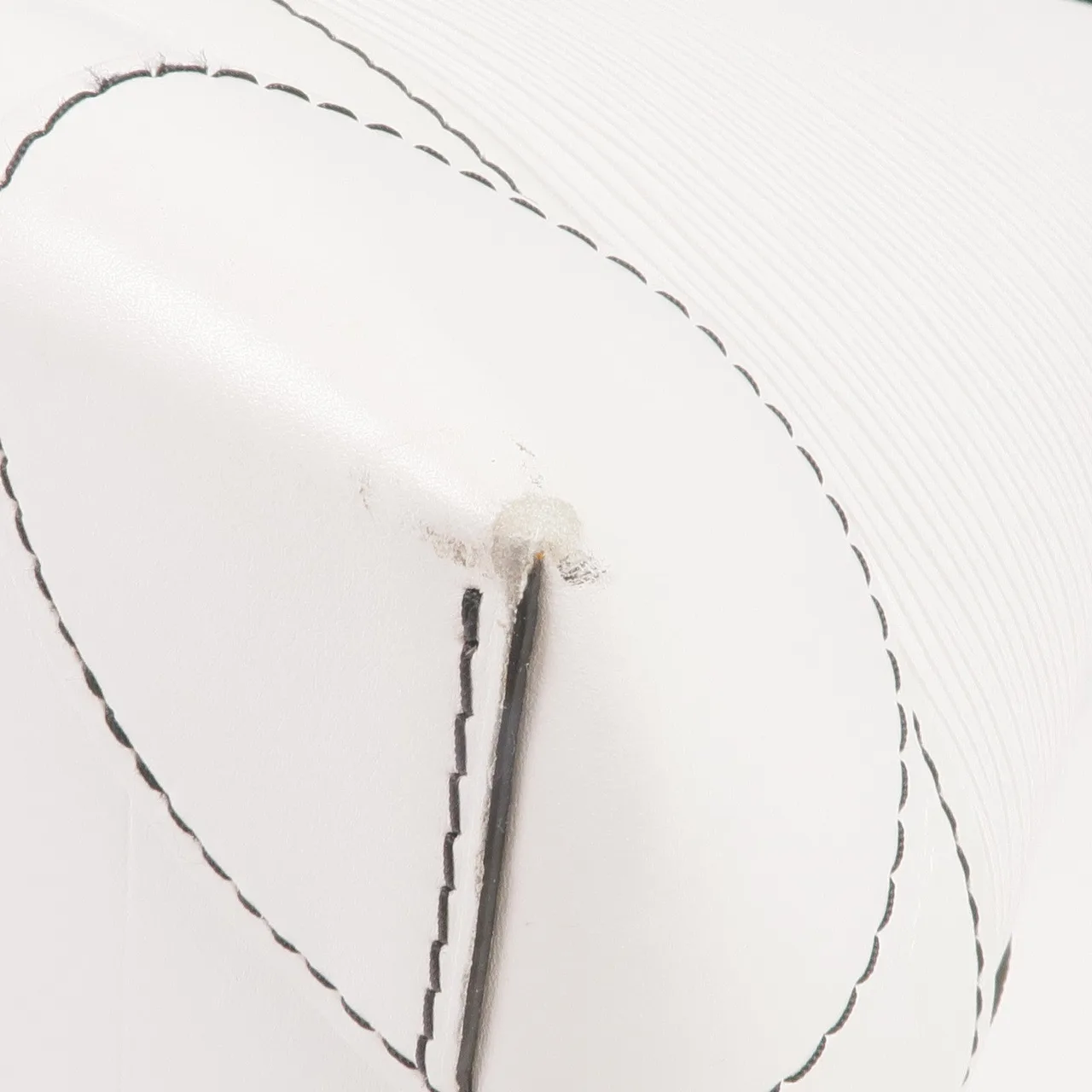 LOUIS VUITTON Steamer M55560 Handbag Calfskin 白色 Calfskin Rank B - Thumbnail 8