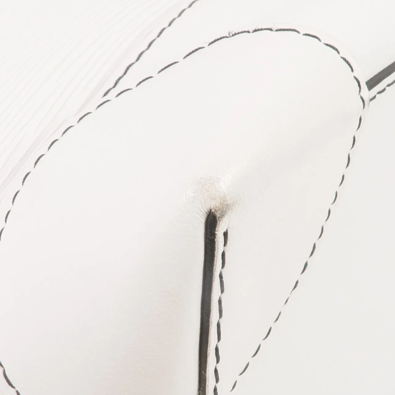 LOUIS VUITTON Steamer M55560 Handbag Calfskin 白色 Calfskin Rank B - Thumbnail 9