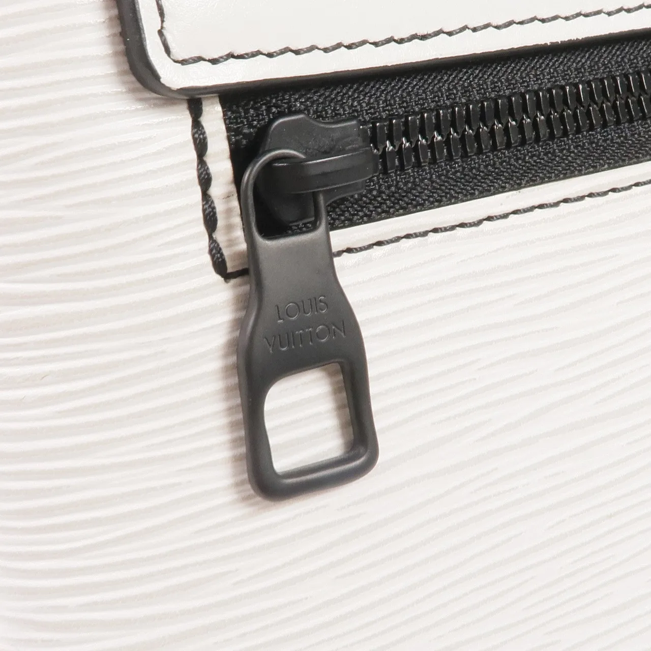 LOUIS VUITTON Steamer M55560 Handbag Calfskin 白色 Calfskin Rank B - Thumbnail 10