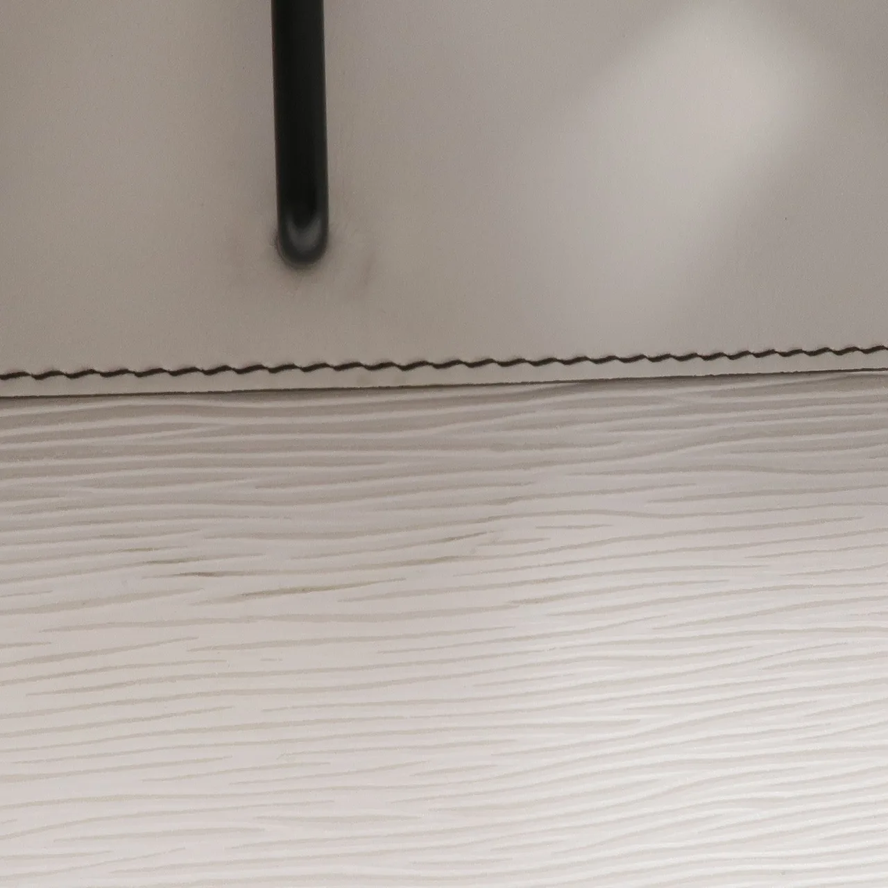 LOUIS VUITTON Steamer M55560 Handbag Calfskin 白色 Calfskin Rank B - Thumbnail 13