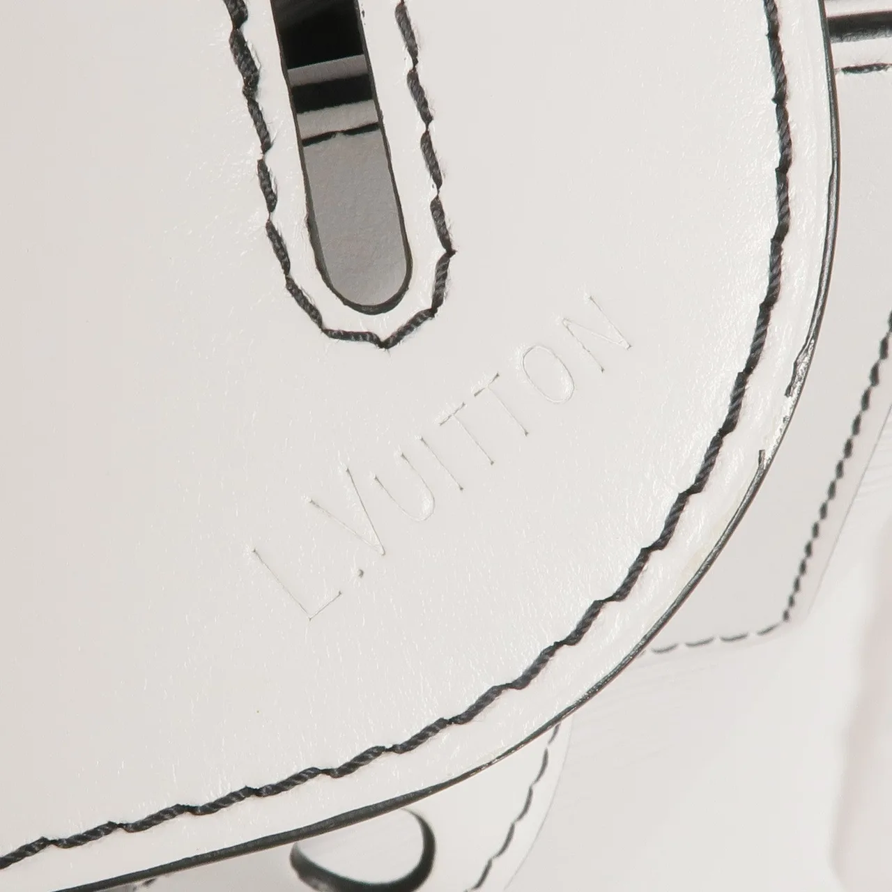 LOUIS VUITTON Steamer M55560 Handbag Calfskin 白色 Calfskin Rank B - Thumbnail 18