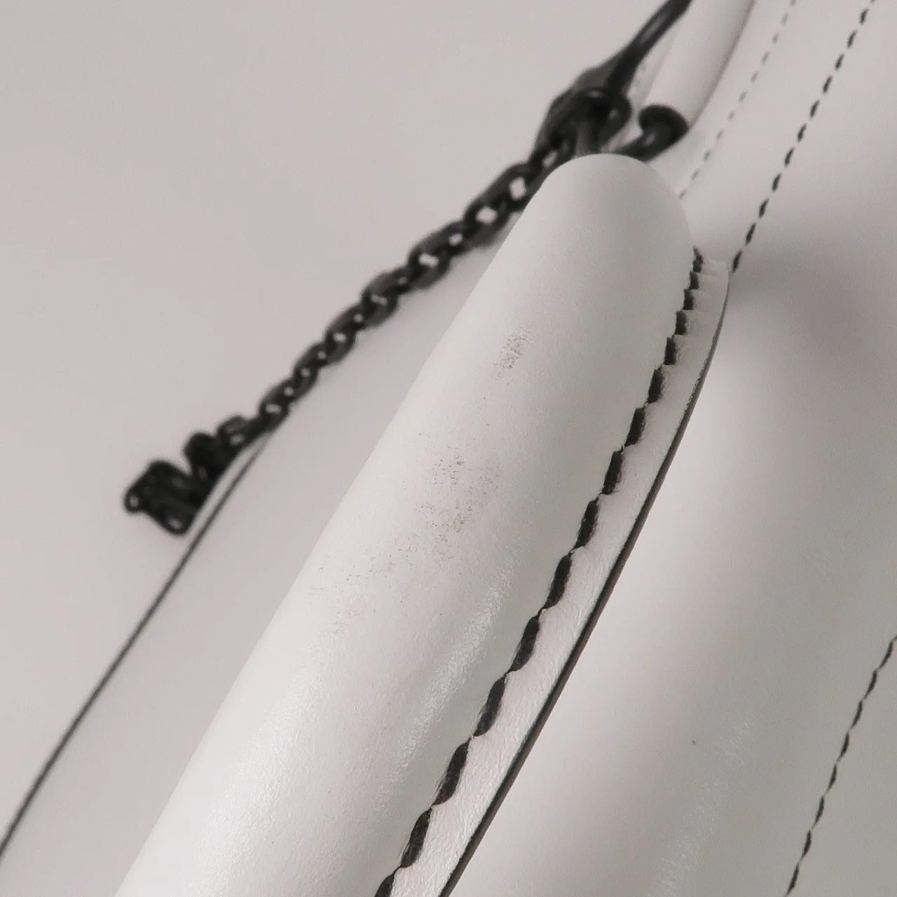 LOUIS VUITTON Steamer M55560 Handbag Calfskin 白色 Calfskin Rank B - Thumbnail 19