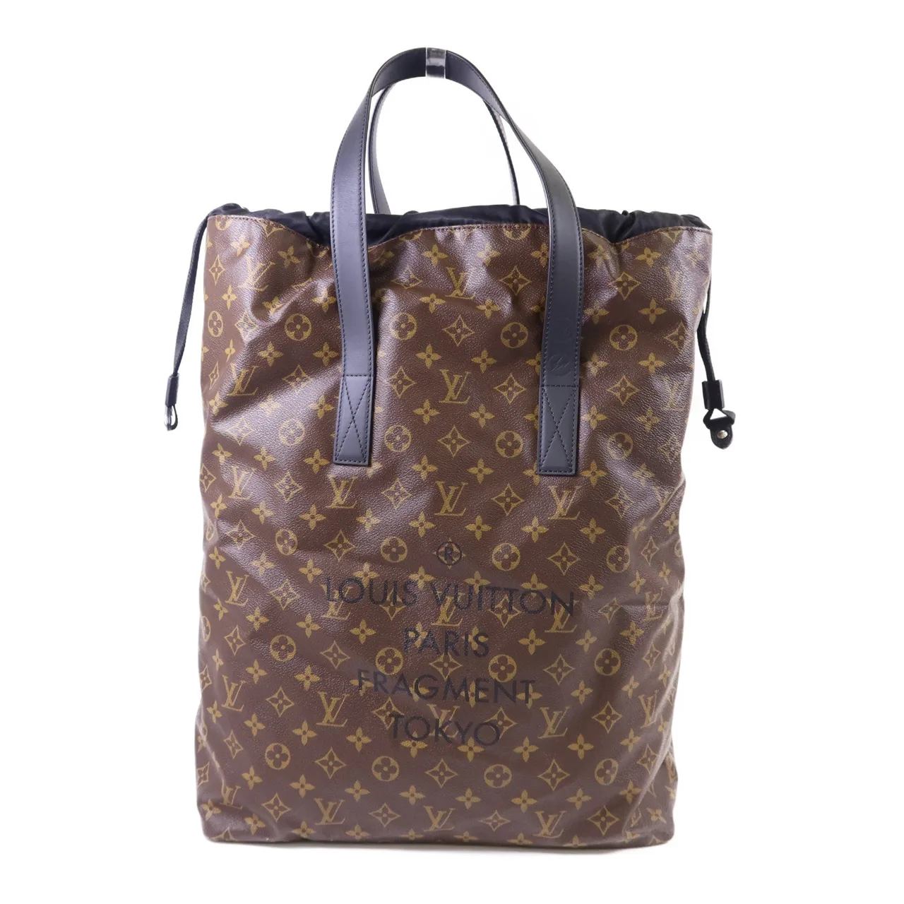 LOUIS VUITTON M43416 Tote Bag Coated Canvas 棕色