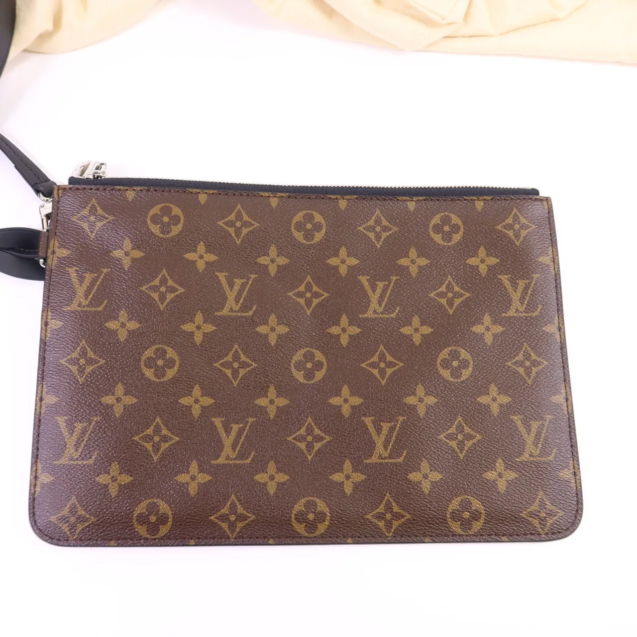 LOUIS VUITTON M43416 Tote Bag Coated Canvas 棕色 Coated Canvas Rank A - Thumbnail 12
