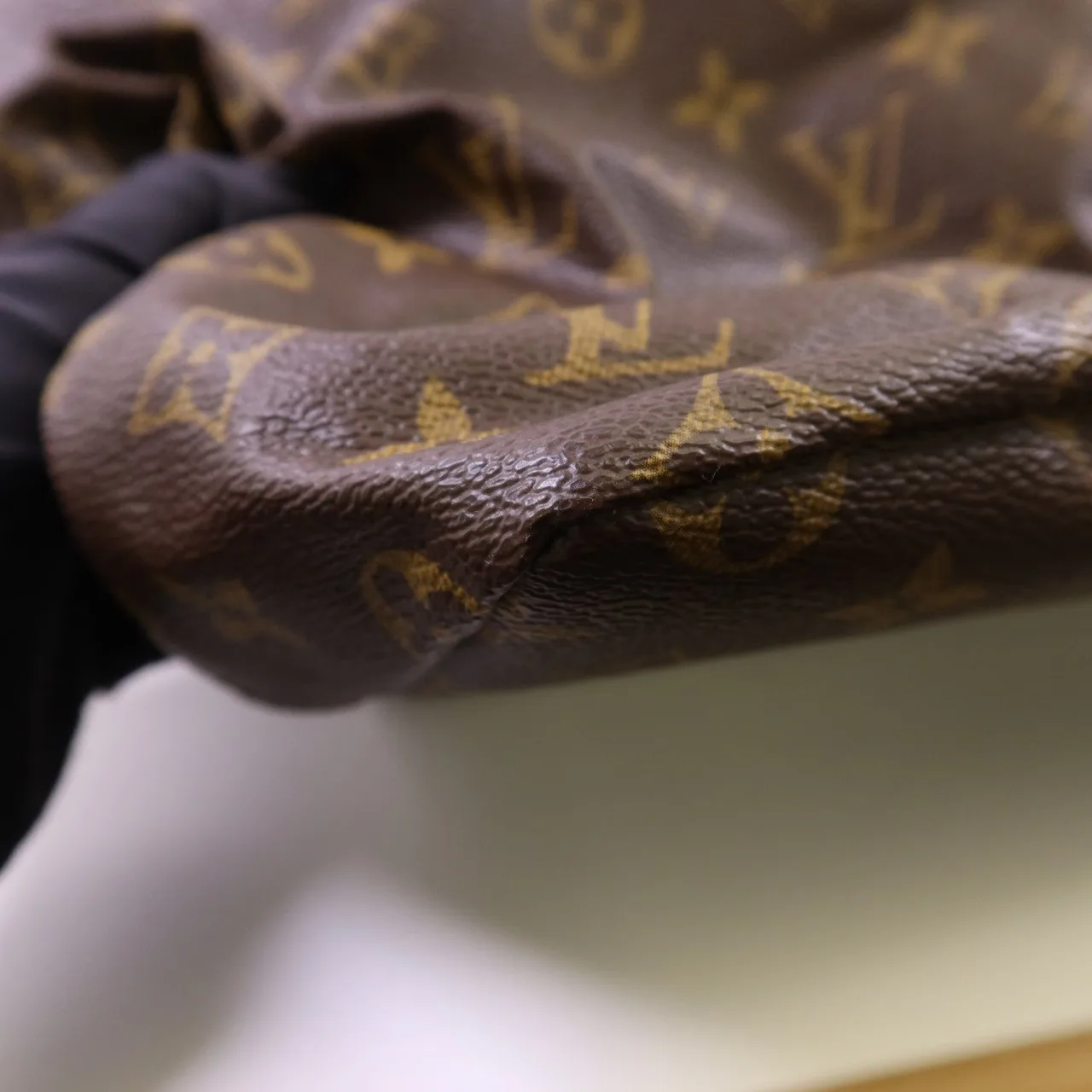 LOUIS VUITTON M43416 Tote Bag Coated Canvas 棕色 Coated Canvas Rank A - Thumbnail 17