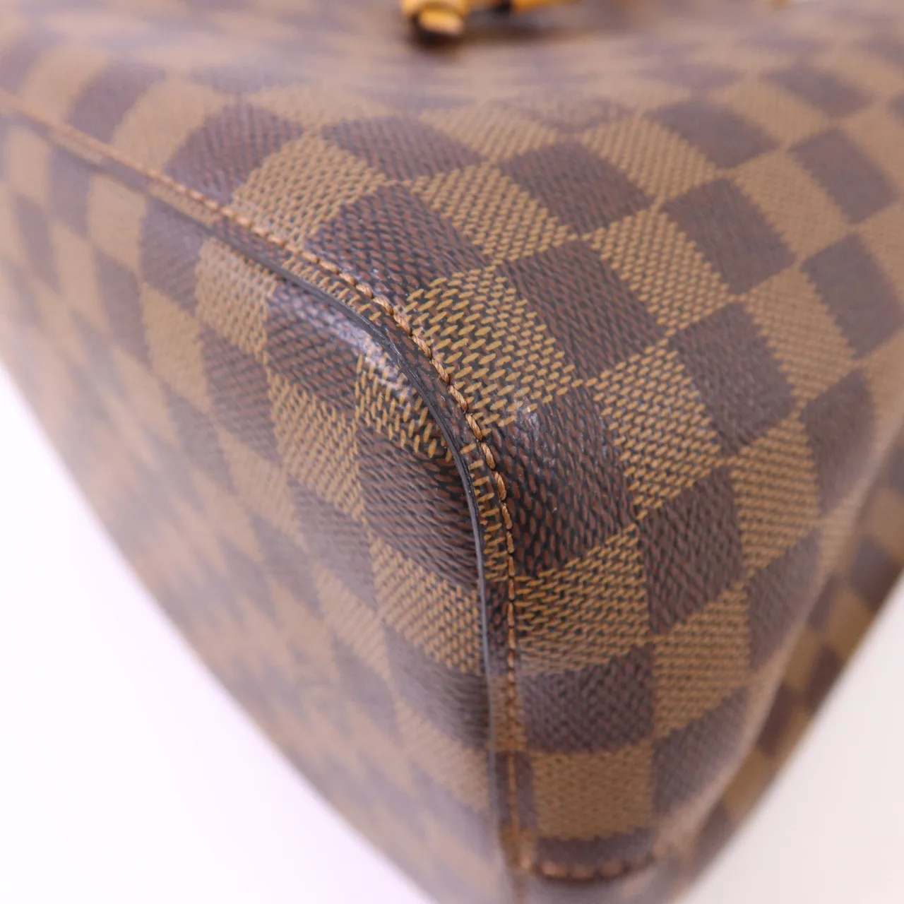 LOUIS VUITTON NeoNoe N40198 Shoulder Bag Coated Canvas 棕色 / Brown/Yellow Coated Canvas Rank A - Thumbnail 12