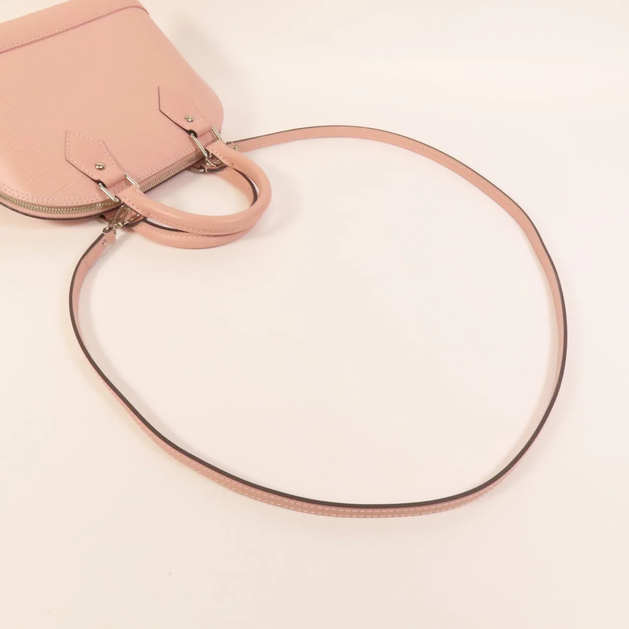 LOUIS VUITTON Alma M41327 2-Way Bag Calfskin 粉色 / Pink Calfskin Rank A - Thumbnail 5