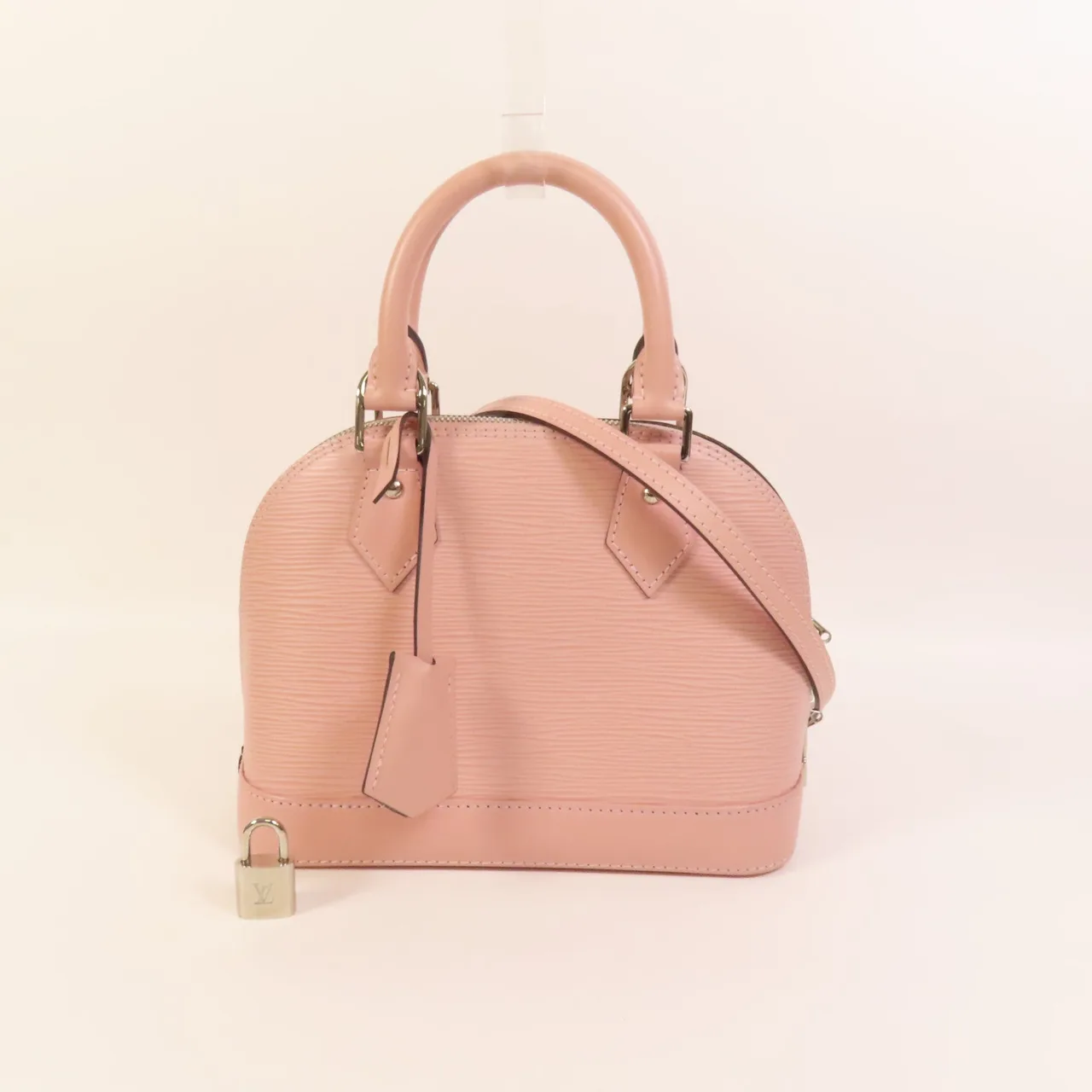 LOUIS VUITTON Alma M41327 2-Way Bag Calfskin 粉色 / Pink Calfskin Rank A - Thumbnail 13