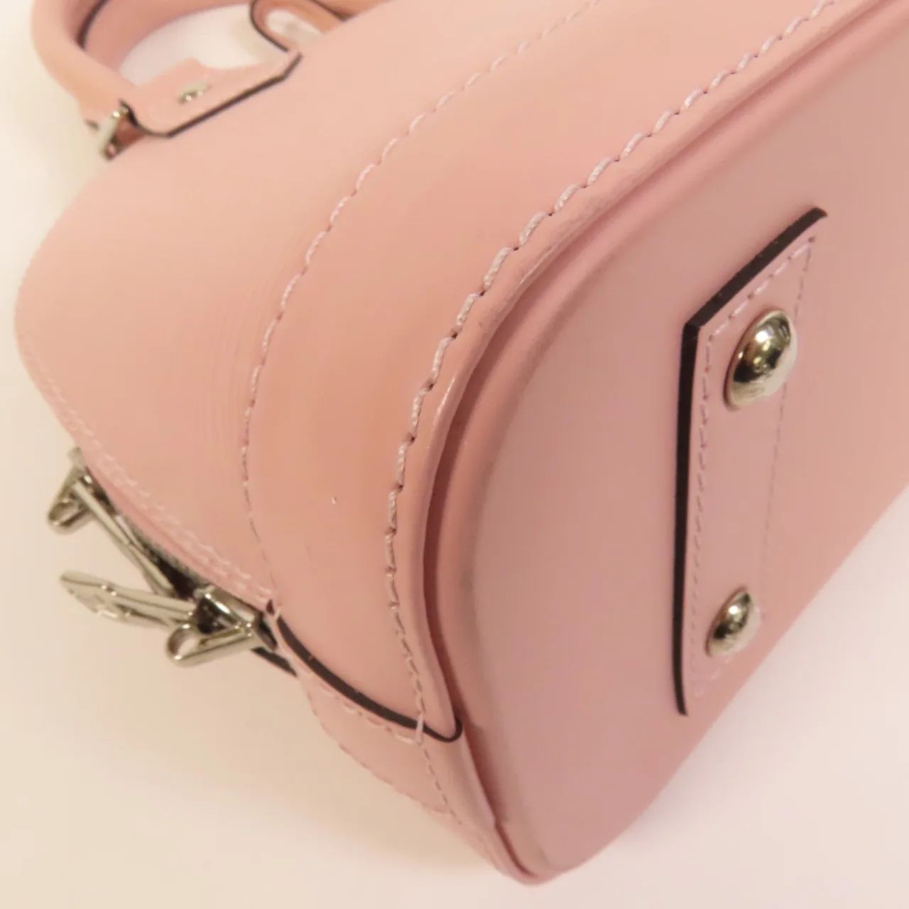 LOUIS VUITTON Alma M41327 2-Way Bag Calfskin 粉色 / Pink Calfskin Rank A - Thumbnail 15