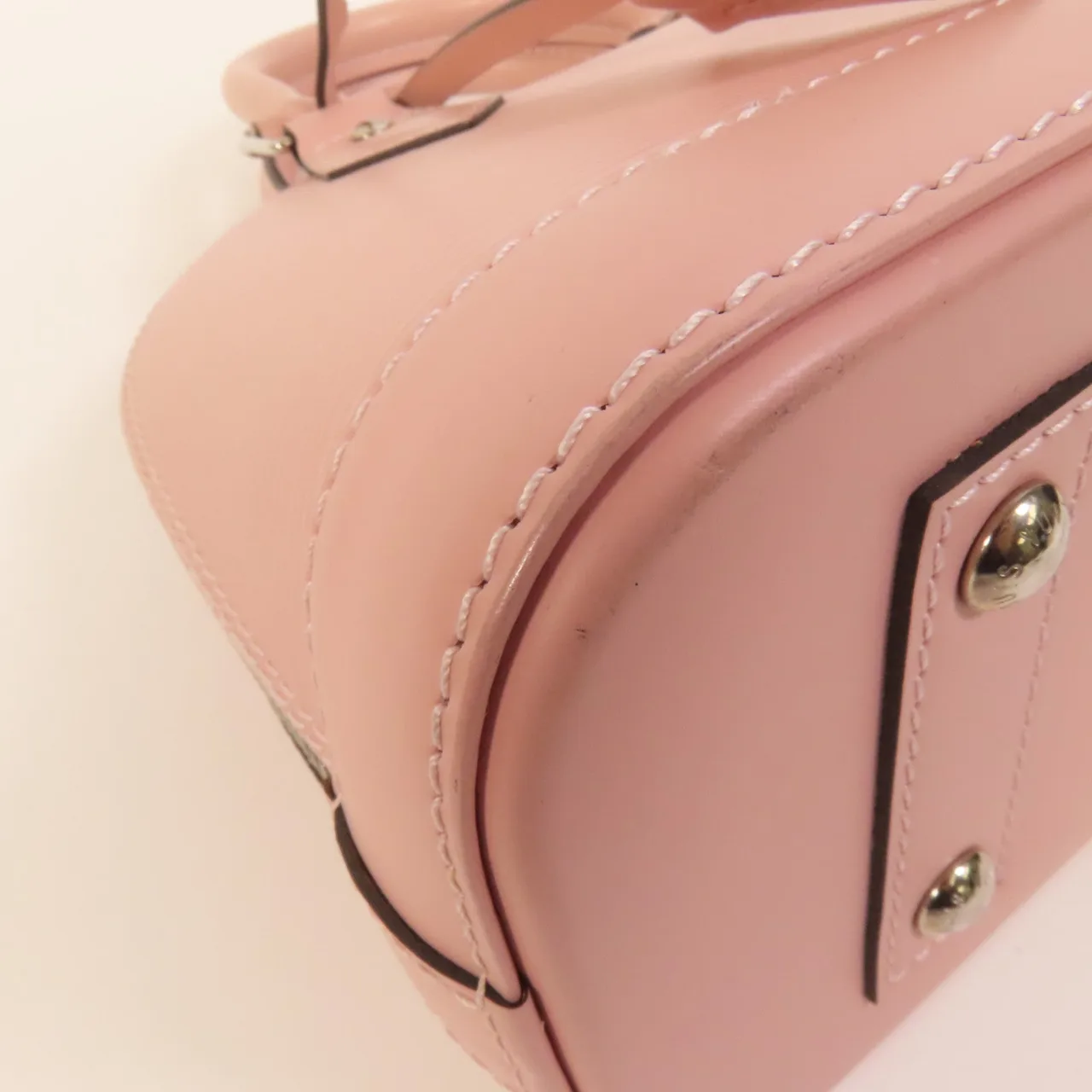 LOUIS VUITTON Alma M41327 2-Way Bag Calfskin 粉色 / Pink Calfskin Rank A - Thumbnail 17