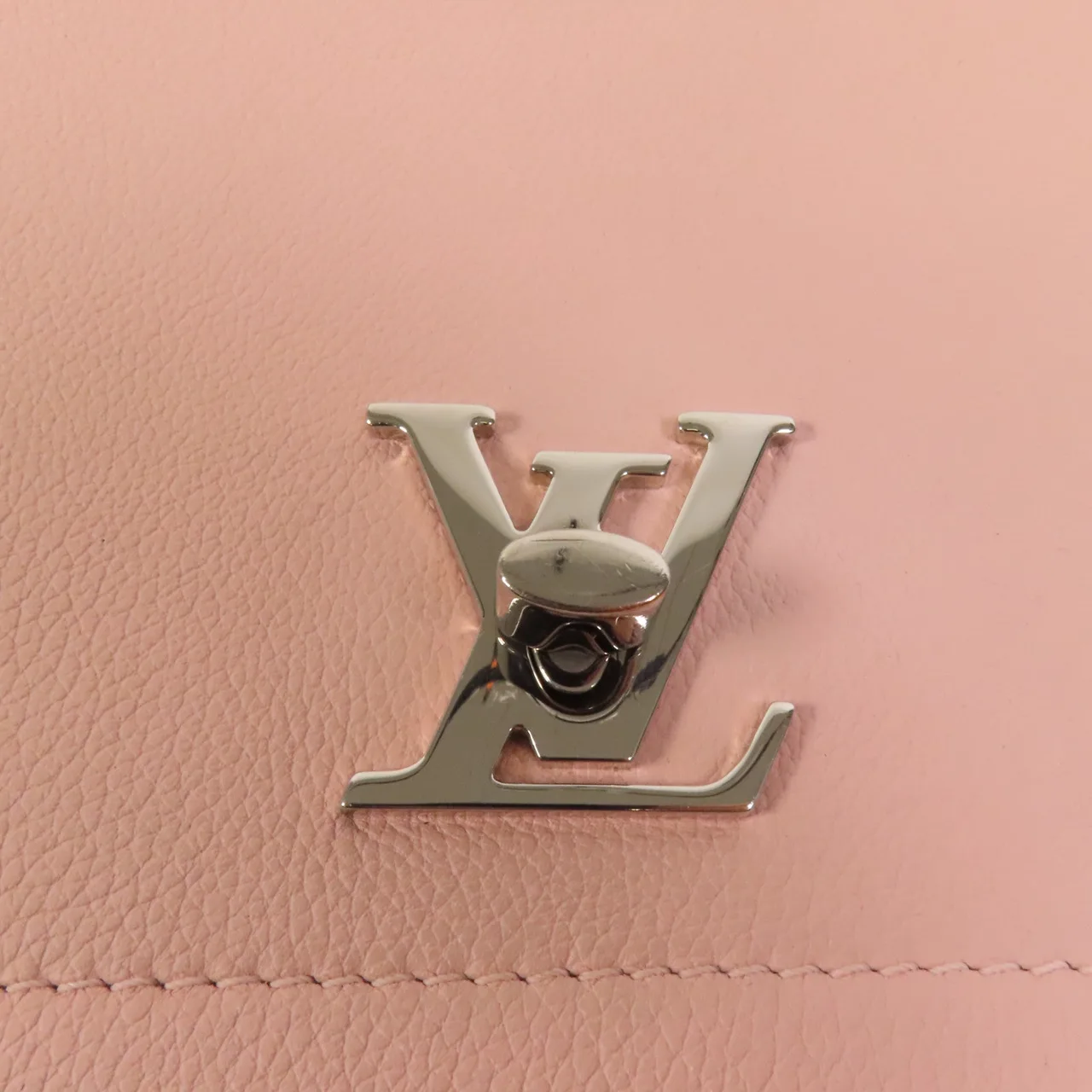 LOUIS VUITTON Lock Me M50505 2-Way Bag Calfskin 粉色 / Pink Calfskin Rank A - Thumbnail 8