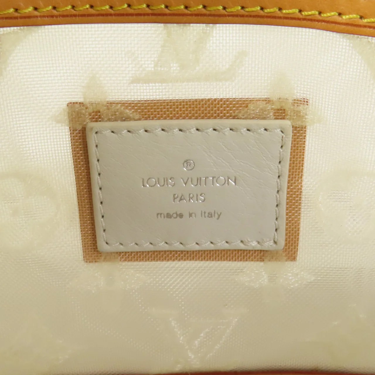 LOUIS VUITTON Lockit M40701 Tote Bag Fabric 白色 / White Fabric Rank A - Thumbnail 9