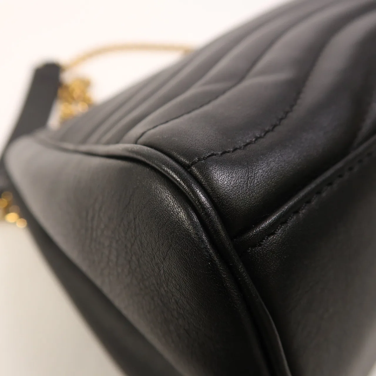 LOUIS VUITTON New Wave M51496 Shoulder Bag Calfskin 棕色 / Black Calfskin Rank B - Thumbnail 14