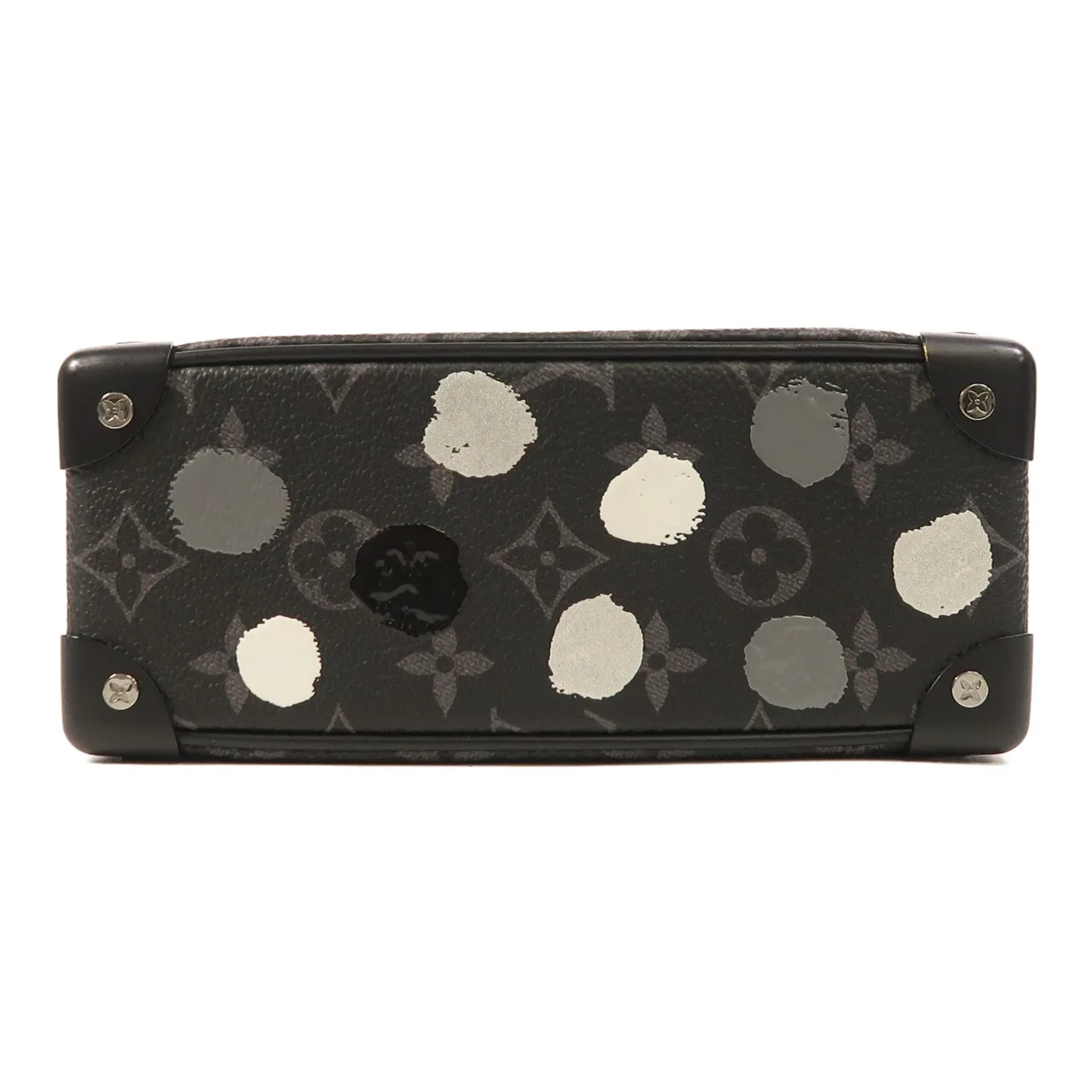 LOUIS VUITTON Soft Trunk M81936 Shoulder Bag Coated Canvas 黑色 / Black Coated Canvas Rank A - Thumbnail 4