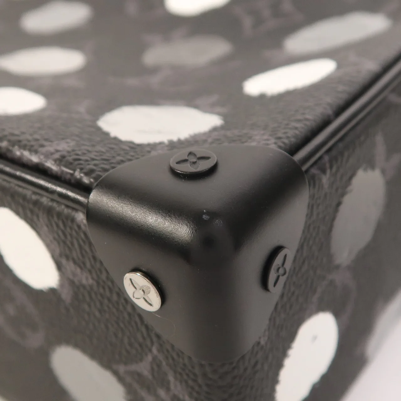 LOUIS VUITTON Soft Trunk M81936 Shoulder Bag Coated Canvas 黑色 / Black Coated Canvas Rank A - Thumbnail 10