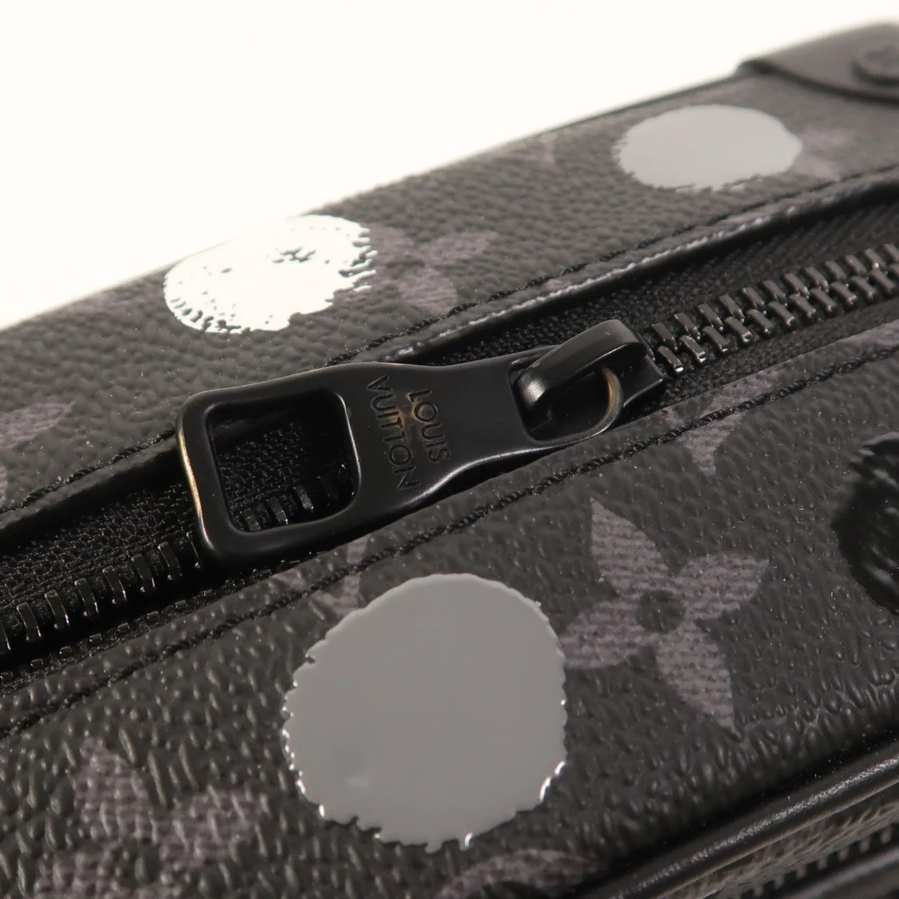 LOUIS VUITTON Soft Trunk M81936 Shoulder Bag Coated Canvas 黑色 / Black Coated Canvas Rank A - Thumbnail 14