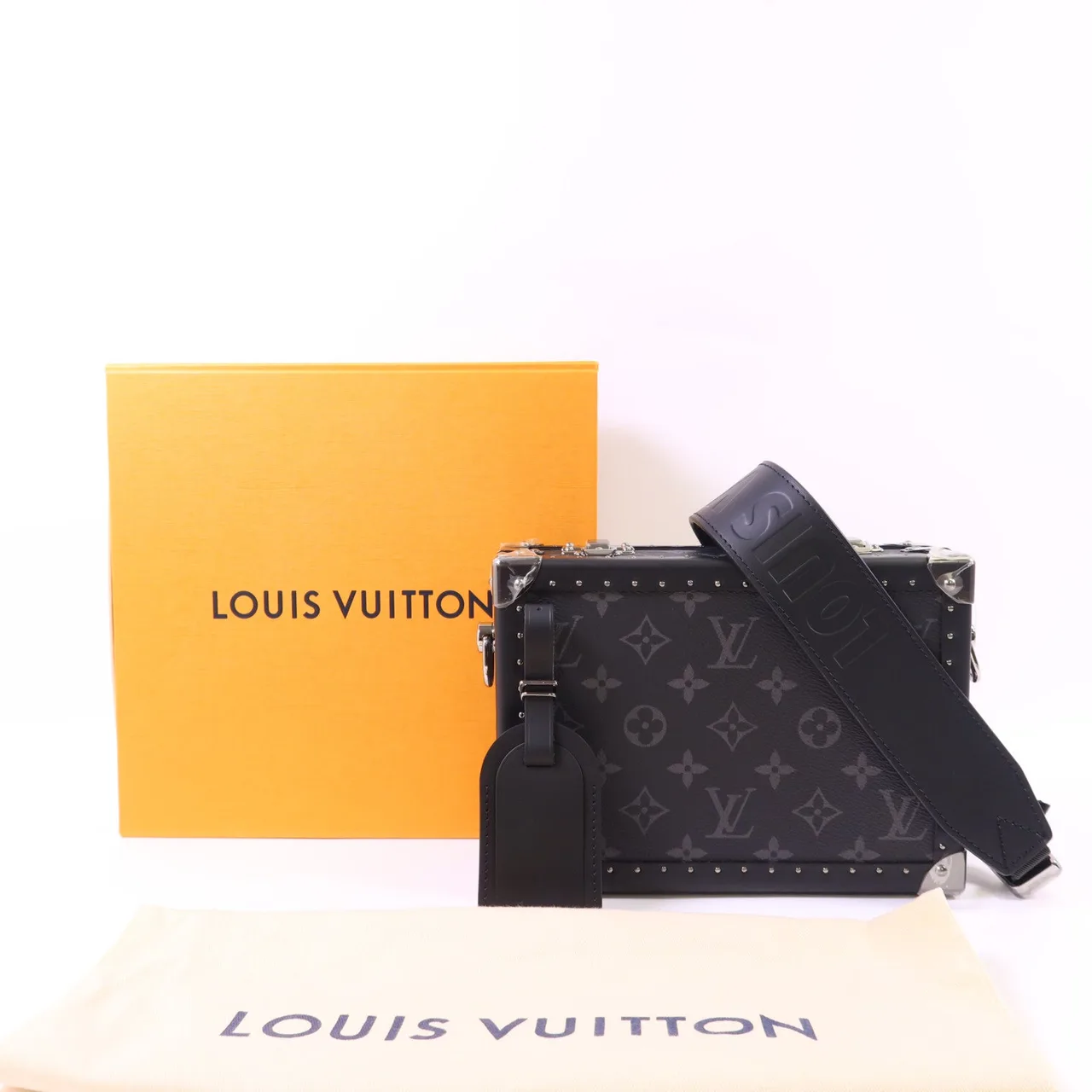 LOUIS VUITTON M20136 肩背包 塗層帆布 黑色 塗層帆布 新品同様 - 縮圖 17