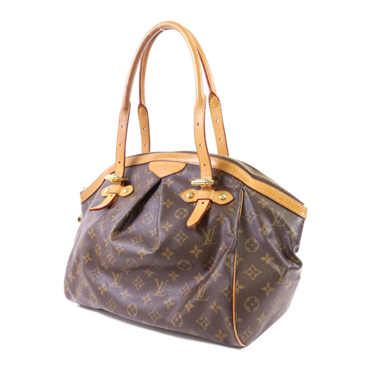 LOUIS VUITTON Tivoli M40144 肩背包 塗層帆布 棕色 塗層帆布 中古品B - 縮圖 3