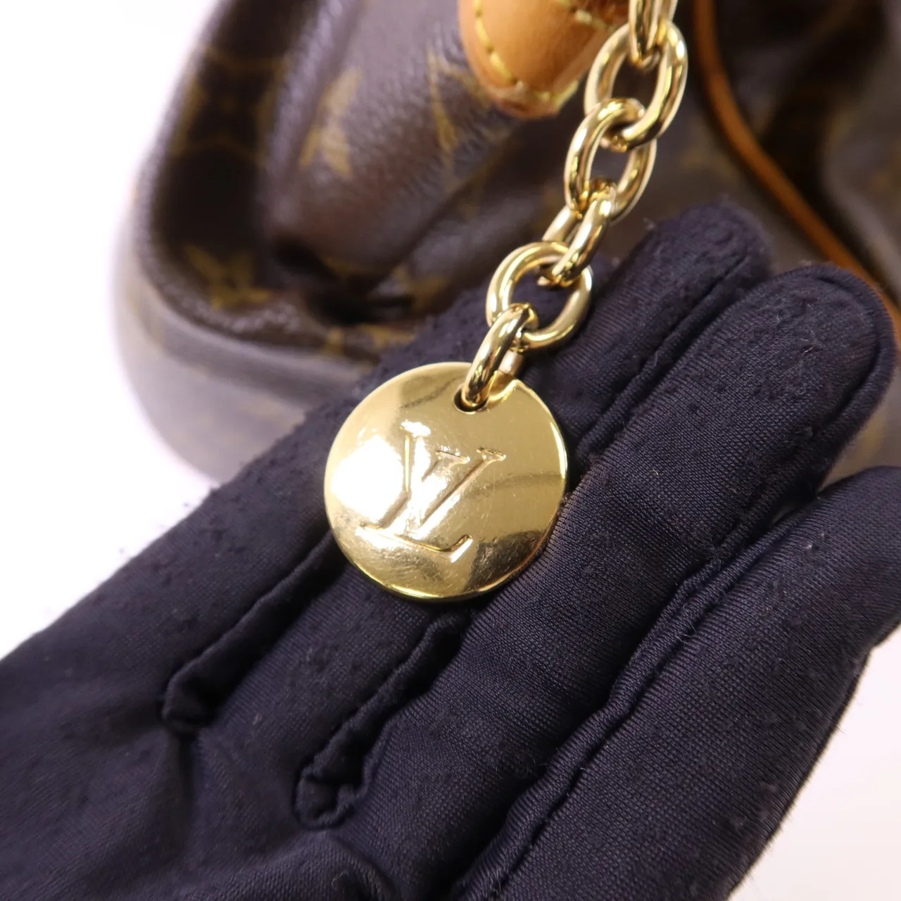 LOUIS VUITTON Tivoli M40144 肩背包 塗層帆布 棕色 塗層帆布 中古品B - 縮圖 10