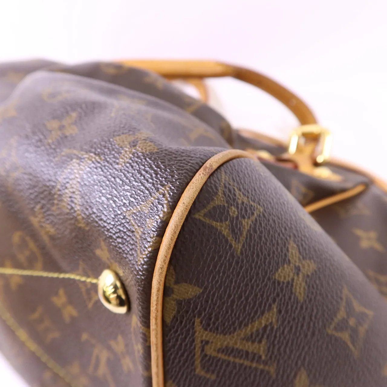 LOUIS VUITTON Tivoli M40144 肩背包 塗層帆布 棕色 塗層帆布 中古品B - 縮圖 13