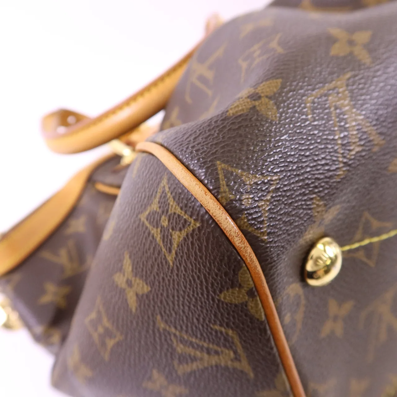 LOUIS VUITTON Tivoli M40144 肩背包 塗層帆布 棕色 塗層帆布 中古品B - 縮圖 14