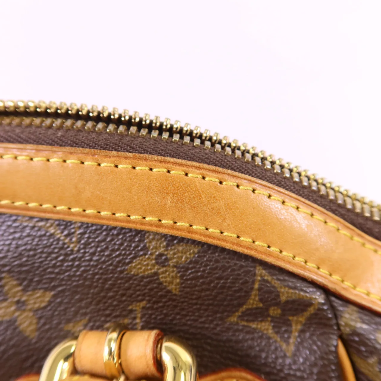 LOUIS VUITTON Tivoli M40144 肩背包 塗層帆布 棕色 塗層帆布 中古品B - 縮圖 17