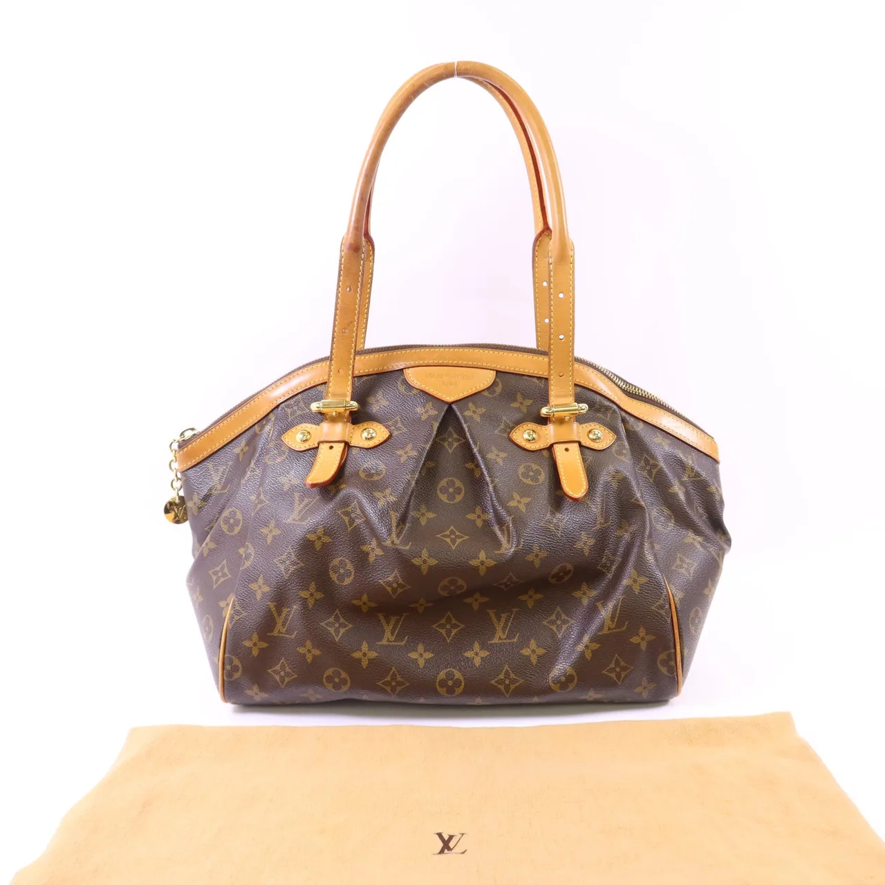 LOUIS VUITTON Tivoli M40144 肩背包 塗層帆布 棕色 塗層帆布 中古品B - 縮圖 21