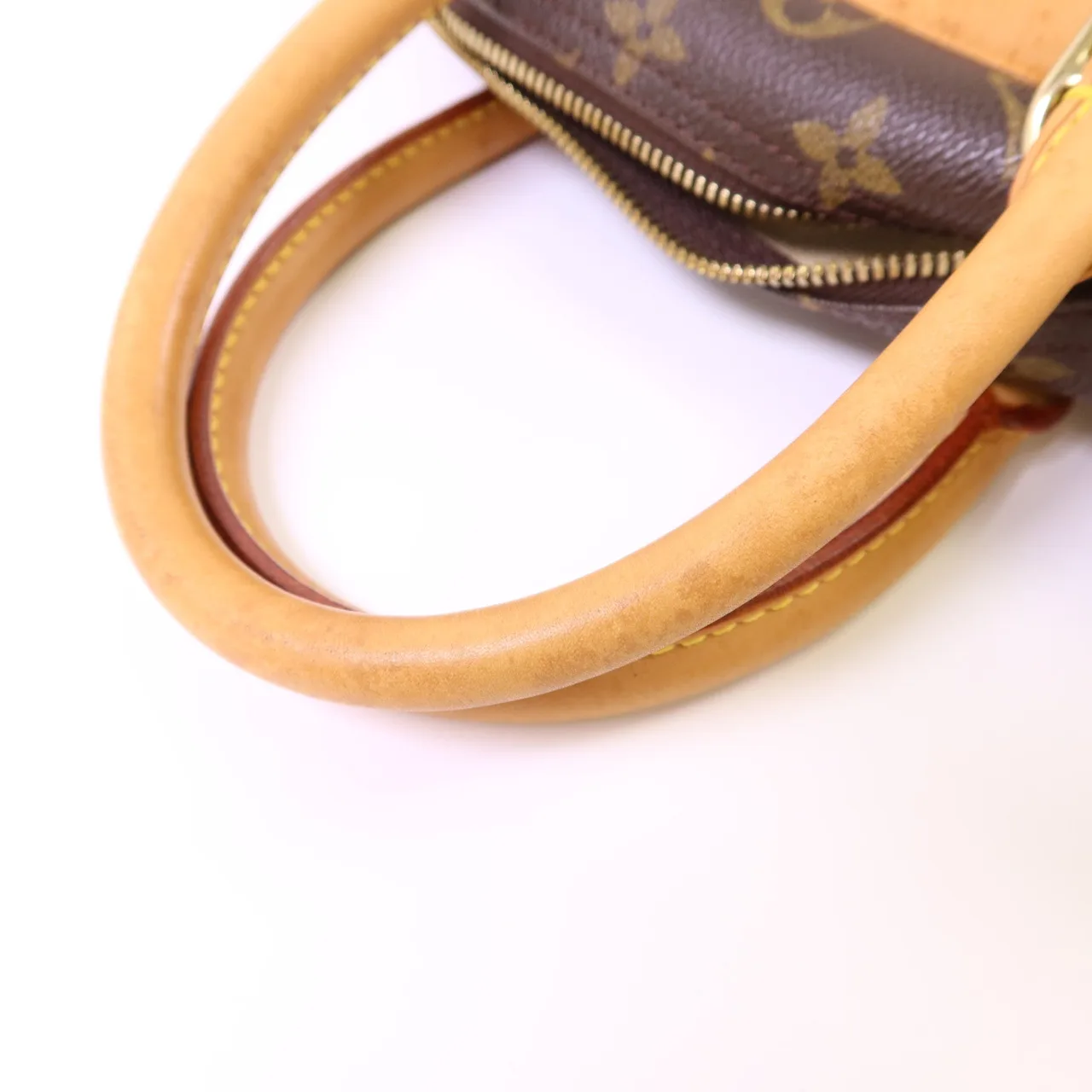 LOUIS VUITTON Deauville M47270 Handbag Coated Canvas 棕色 Coated Canvas Rank B - Thumbnail 18
