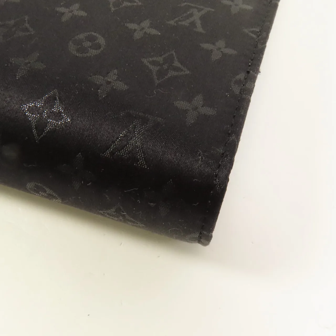 LOUIS VUITTON M92100 手提包 x Satin 黑色 / Black x Satin 中古品A - 縮圖 12