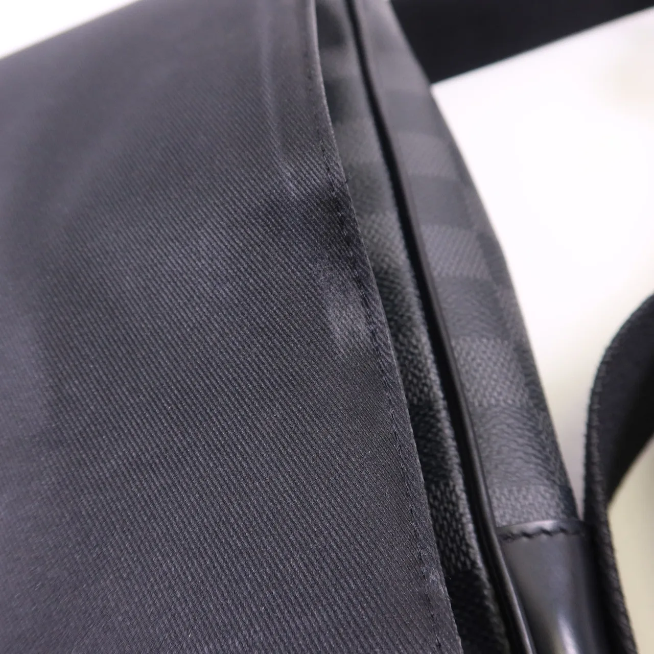 LOUIS VUITTON District N41029 肩背包 塗層帆布 黑色 / Black 塗層帆布 中古品A - 縮圖 20