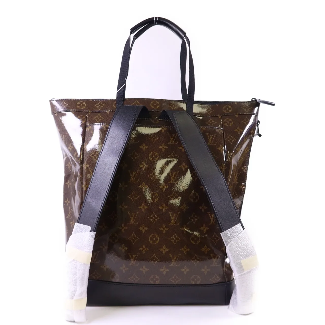 LOUIS VUITTON M43890 背包 塗層帆布 棕色 / 黑色 塗層帆布 新品同様 - 縮圖 2