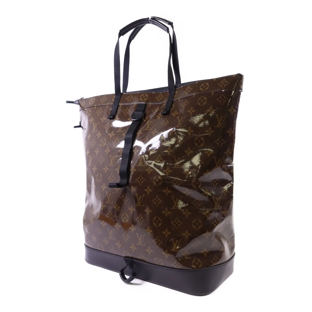 LOUIS VUITTON M43890 背包 塗層帆布 棕色 / 黑色 塗層帆布 新品同様 - 縮圖 3