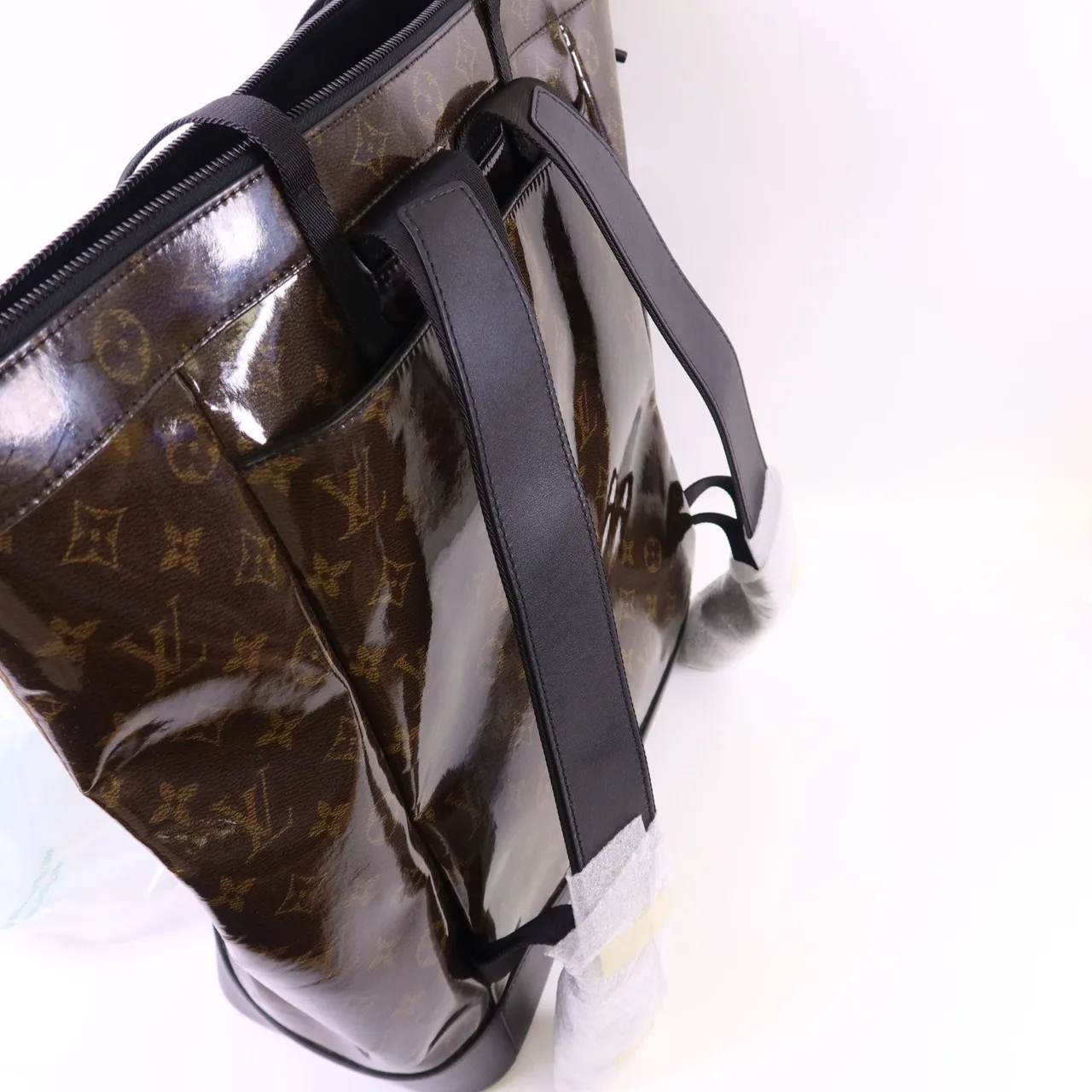 LOUIS VUITTON M43890 背包 塗層帆布 棕色 / 黑色 塗層帆布 新品同様 - 縮圖 9