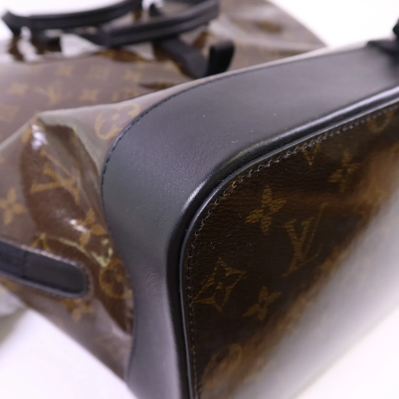 LOUIS VUITTON M43890 背包 塗層帆布 棕色 / 黑色 塗層帆布 新品同様 - 縮圖 12