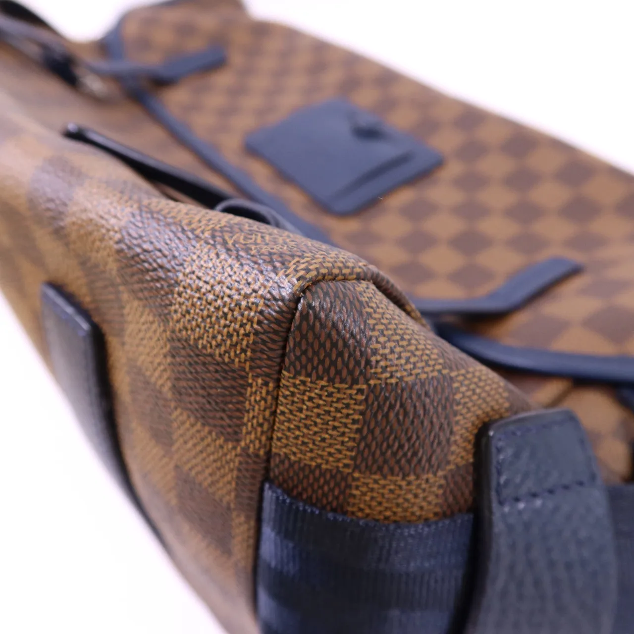 LOUIS VUITTON N41236 肩背包 塗層帆布 棕色 / 藍色 塗層帆布 中古品A - 縮圖 11