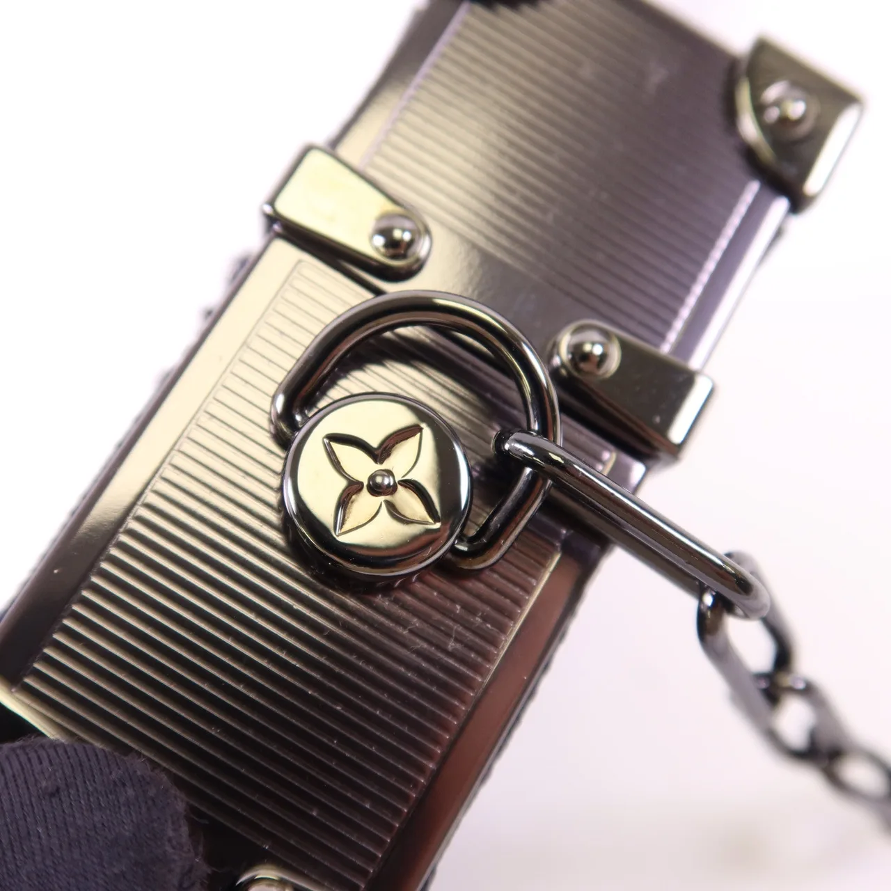 LOUIS VUITTON Trunk M80222 肩背包 塗層帆布 黑色 塗層帆布 新品同様 - 縮圖 9