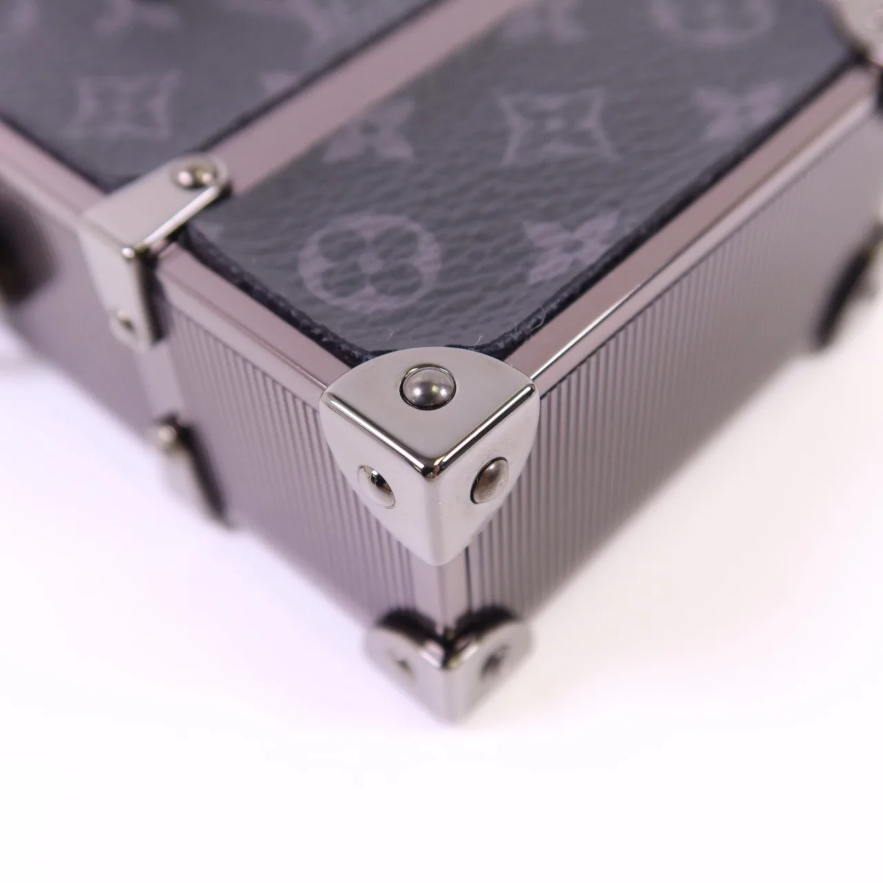 LOUIS VUITTON Trunk M80222 肩背包 塗層帆布 黑色 塗層帆布 新品同様 - 縮圖 11