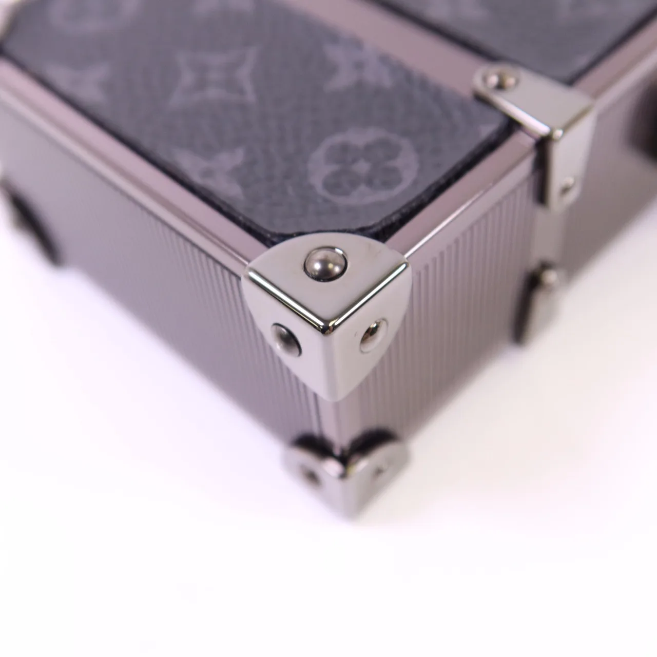 LOUIS VUITTON Trunk M80222 肩背包 塗層帆布 黑色 塗層帆布 新品同様 - 縮圖 12