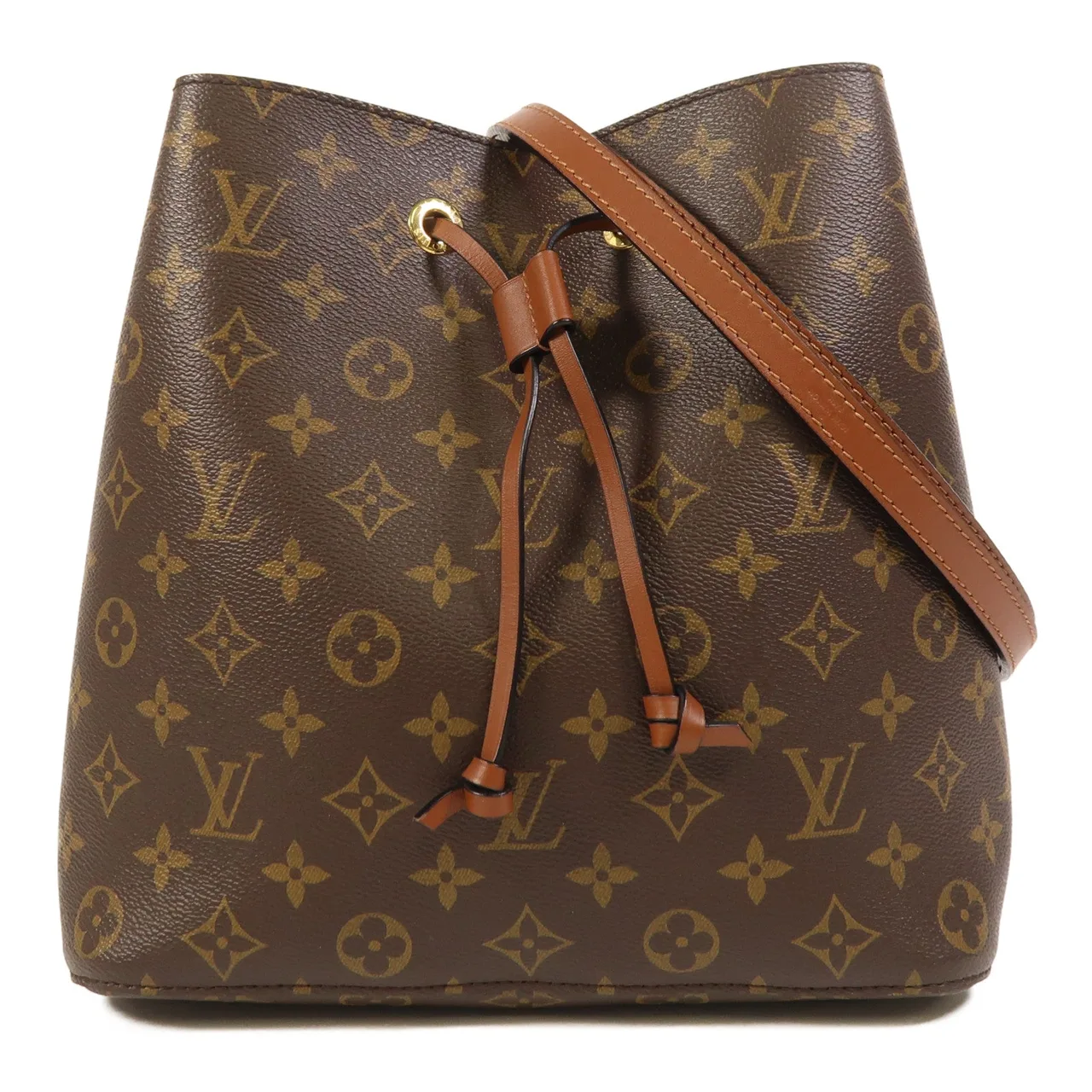 LOUIS VUITTON NeoNoe M44887 2-Way Bag Coated Canvas 棕色 / Brown